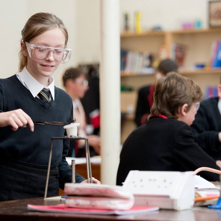 science experiments at Lucton School