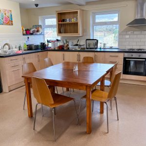 kitchen area in the boarding facilities